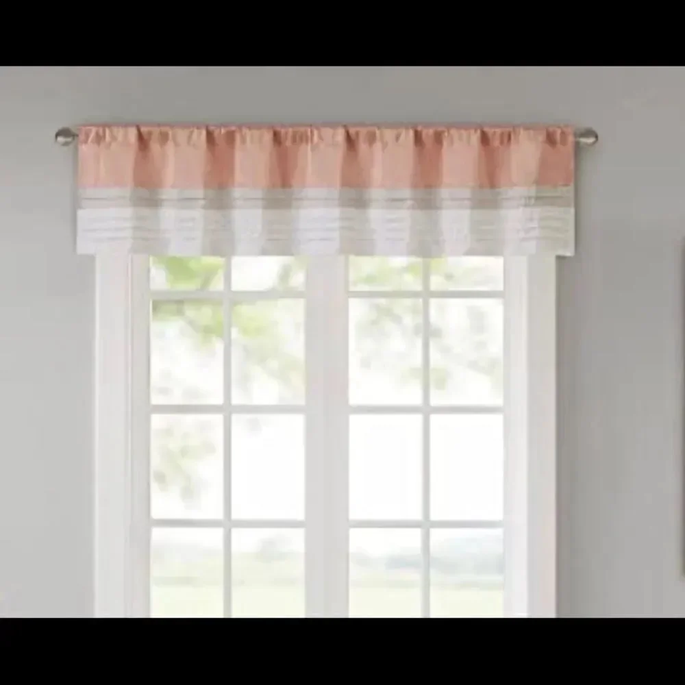 Rod Pocket Valance Window Curtain 50